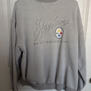 Lee Gray Steelers Crewneck Sweatshirt